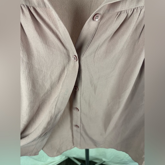 Vici Collection Pink Balloon Sleeve Button-Up Top Size Small (2-4) NWT - Picture 5 of 11